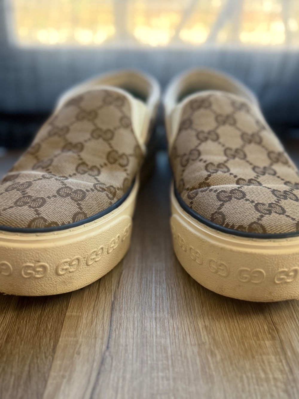 gucci sneakers white brown Gucci Platform brown/white - Picture 6 of 6